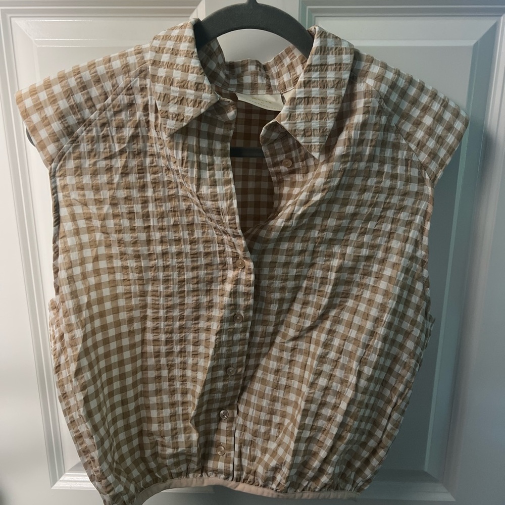 Maeve gingham top
